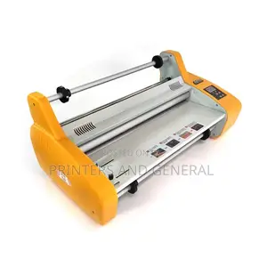 A2 Size Glossy and Matte Four Rollers Hot Cold Laminating Machine