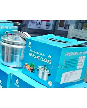 Title: Nunix 4l Aluminium Pressure Cooker