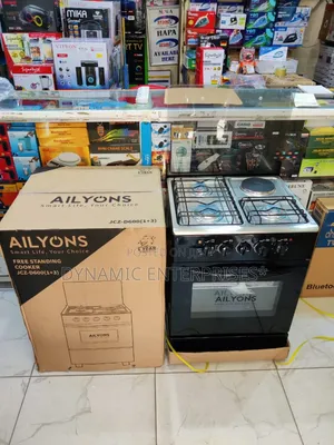 Brand New Ailyons 3+1 Free Standing Cooker (Gas Electric)