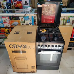 Oryx 50x60 Free Standing Cooker – 3 Gas + 1 Electric