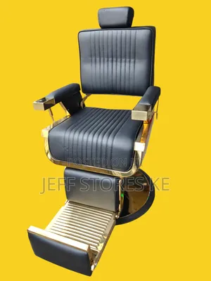 Gold King Size Barber Chair