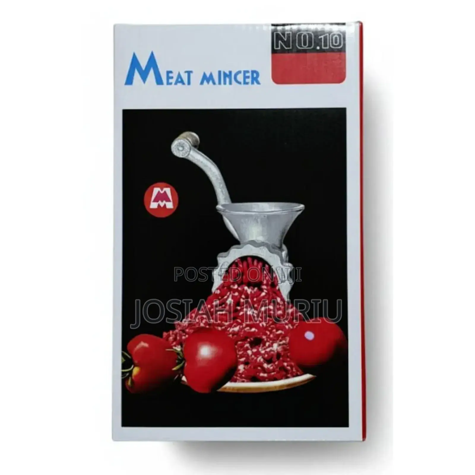 Manual Meat Mincer, Size 10,