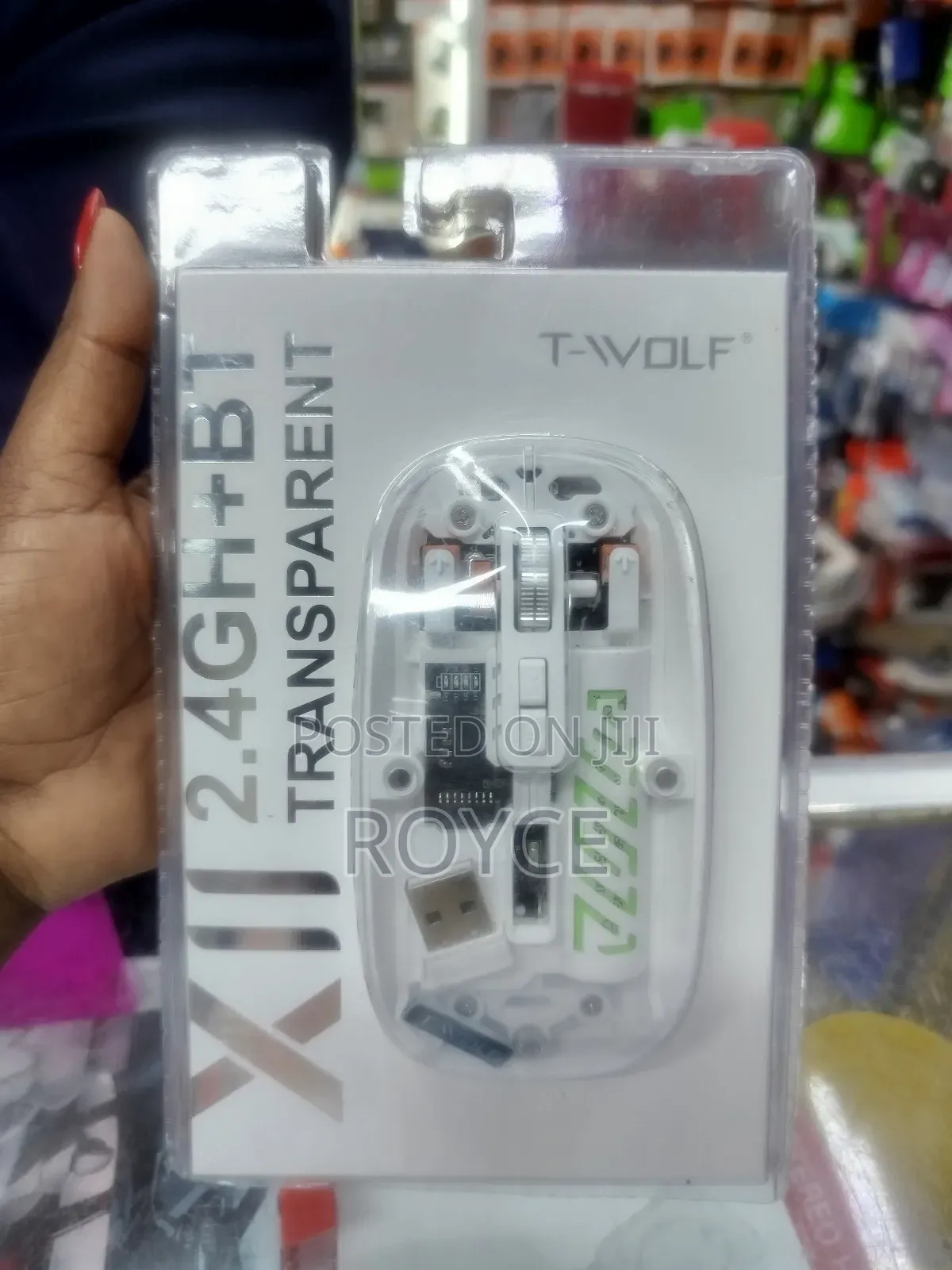 Transparent Wireless Mouse