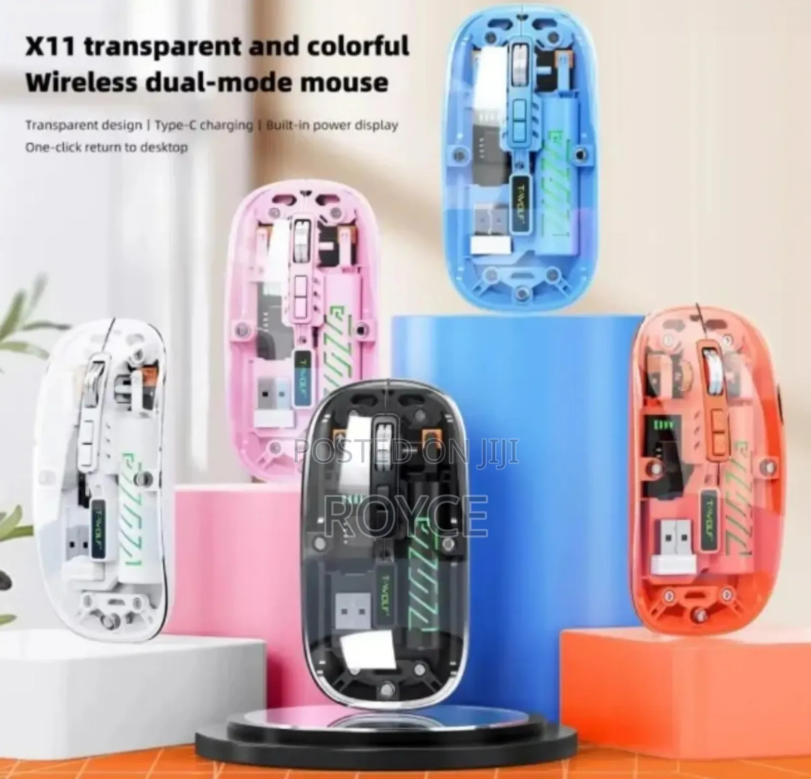 Transparent Wireless Mouse