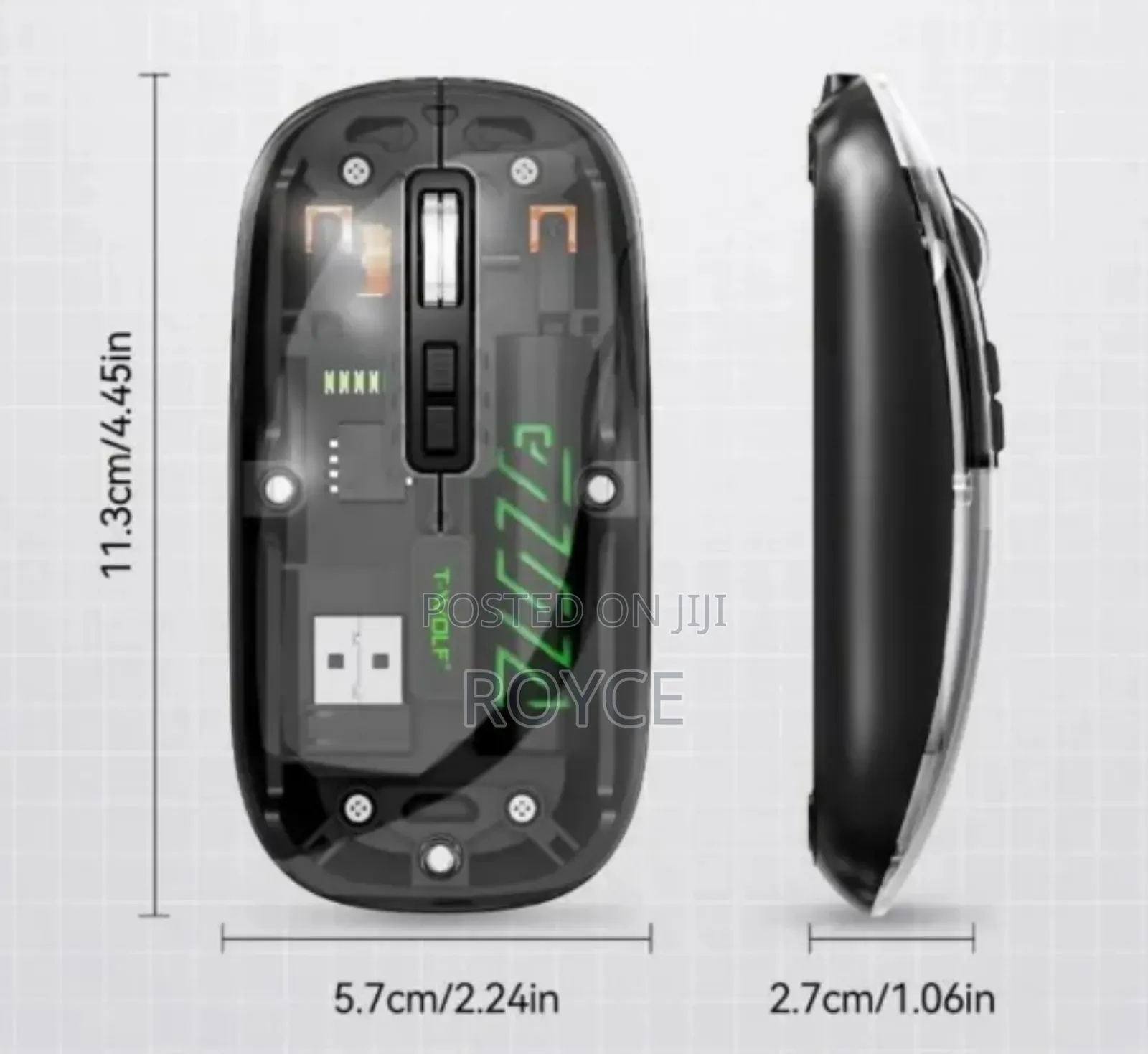 Transparent Wireless Mouse