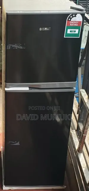 Ecomax 138 Litres Dark Silvers Double Doors Refrigerator.