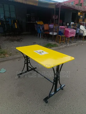 Restaurant Marble Yellow Table, 4by 2.