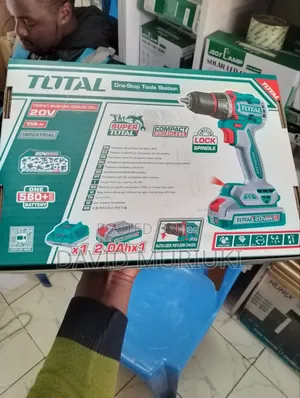 Total 55nn Cordless Drills Set With One Battery