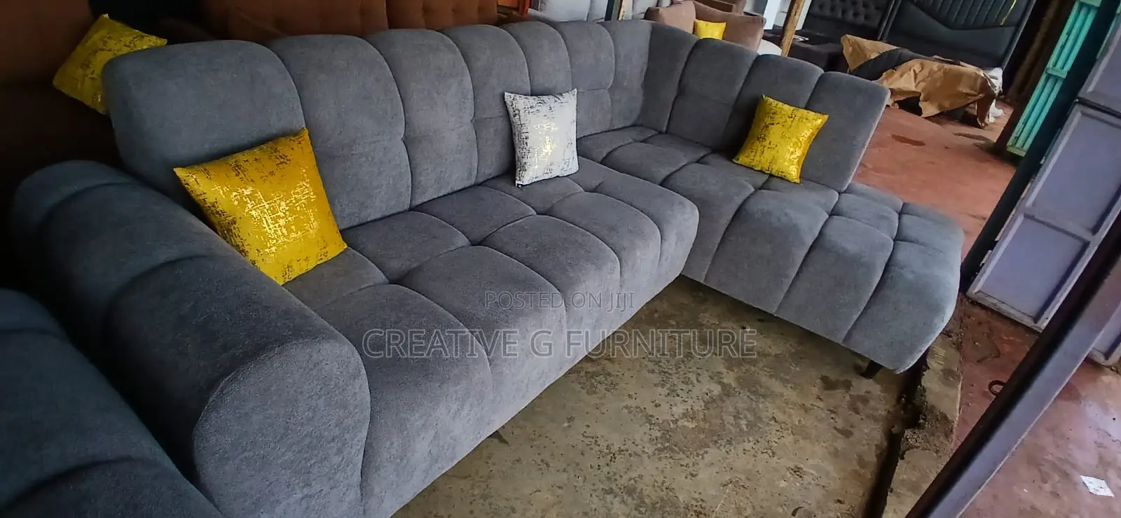 Modern L-Shape Sofa – Very Comfortable