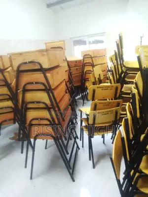 Students Lockers and Chairs.