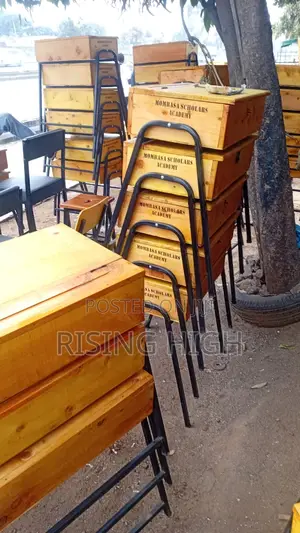 Students Lockers and Chairs.