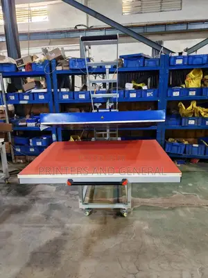 80*100 Large Format Manual Pull-Out Flatbed Garment Heat Press