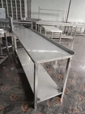 Customized 6*2 Kitchen Tables of Stainless