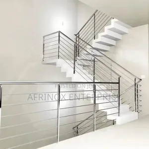 Balcony Staircase Railings Fabrication Installation. Cost Per MTR