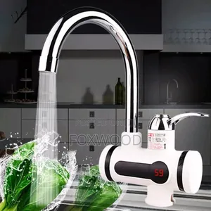 Instant Electric Water Heater Faucet Tap With an Led Digital Display.