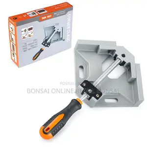 Single Handle 90° Right Angle Clamp Bench Vise for Wood/Welding Works