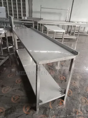 7*2 Tables Stainless Steel Commercial Kitchen