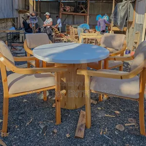 4-Seater Dried Mango Dinning Table Set