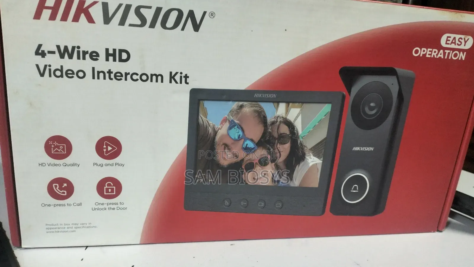 Audio And Screen Gate Intercom