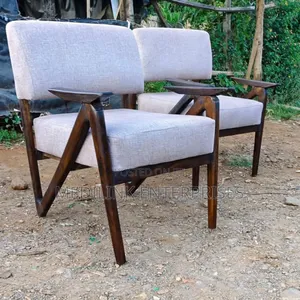 Wooden Upholstered Single Chairs(Armchairs)