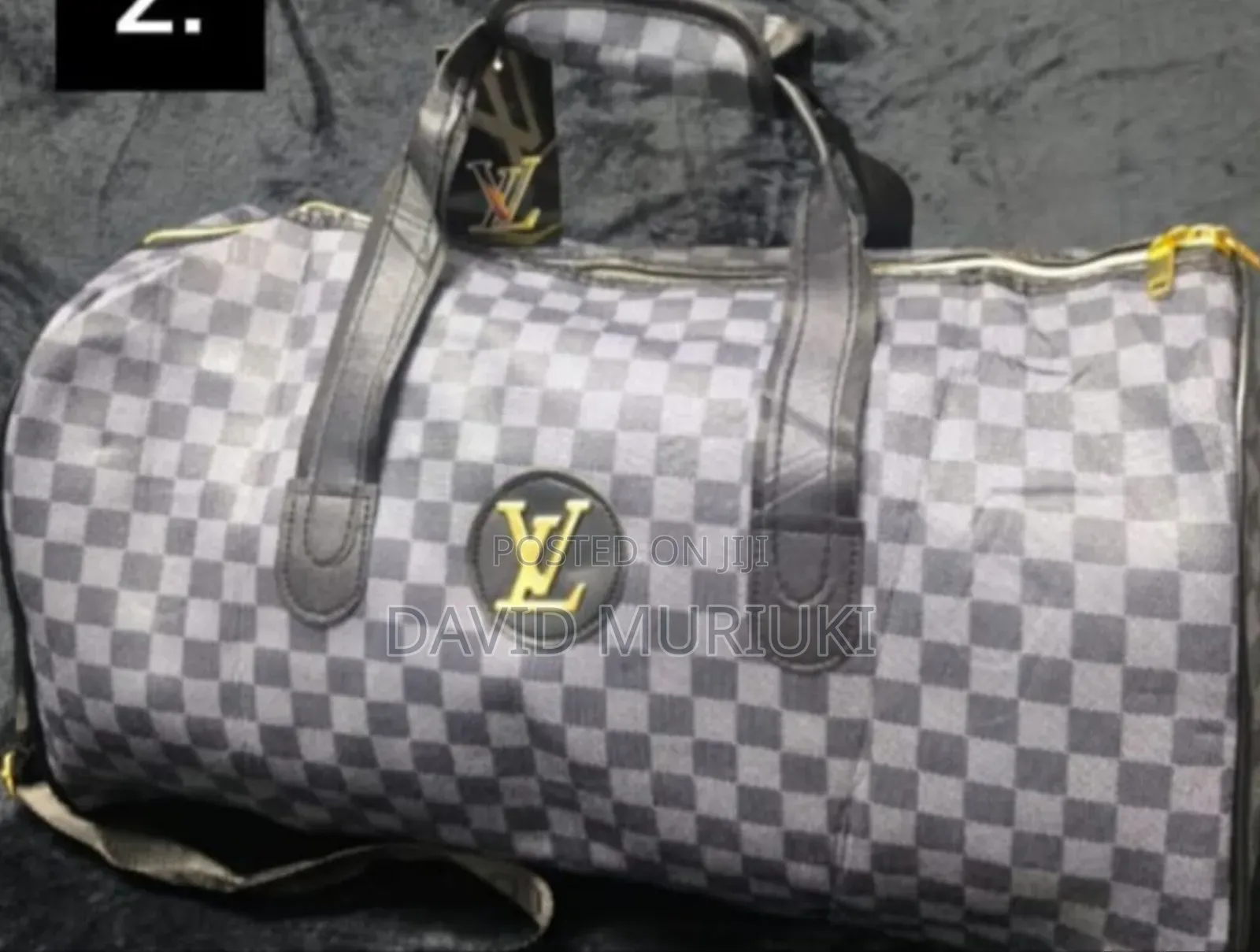 High Quality Leather Duffel Bag