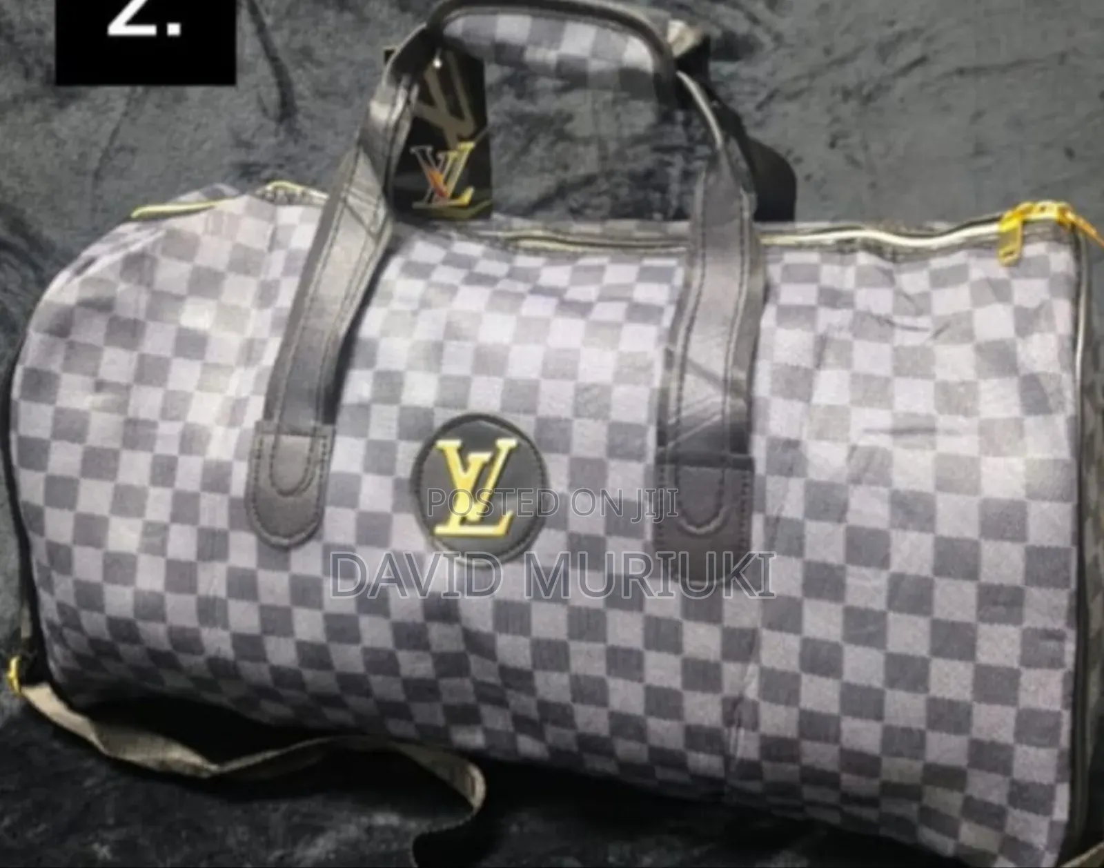 High Quality Leather Duffel Bag