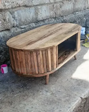Oval Natural Wood Tv Stands Natural