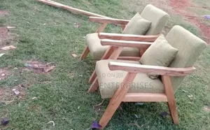 Oak Vanish Upholstered Armchairs (Single)