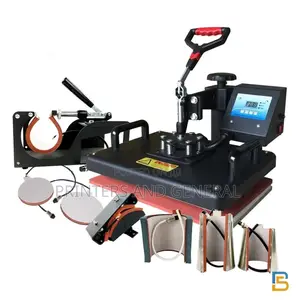 New 15-in-1 Manual Semi-Automatic Heat Press - Multi-Functional