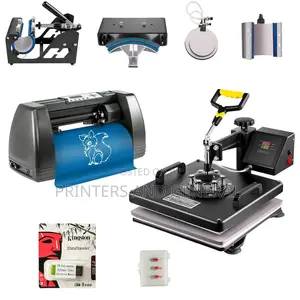 Multifunctional 15 in 1 Heat Transfer Machine T-Shirt Mug Bottle Cap