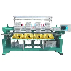 4 Heads Embroidery Computer Machine Flat Cap Embroidery Machine