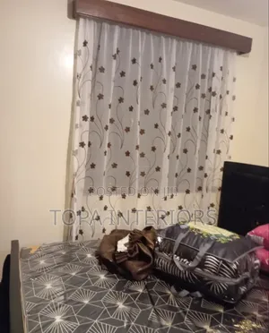 Window Decor Bedroom Flowered Sheer Curtains