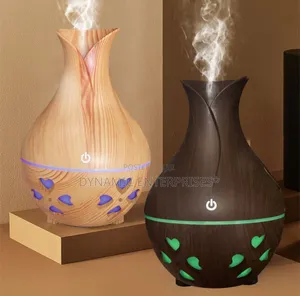 Wood Grain Ultrasonic Essential Oil Diffuser Humidifier
