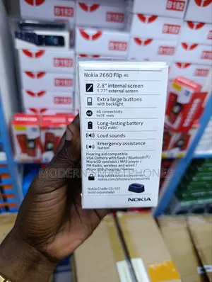 New Nokia 2660 Flip Blue