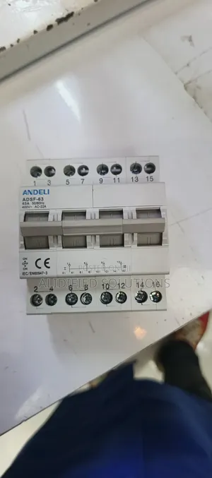 63a 4pole Din Rail Change Over Switch