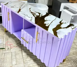 4.5fts Tv Stand With Marble Coating