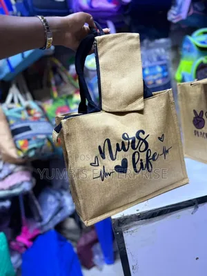 Jute Bags With Zip Has an Extra Porch at 550
