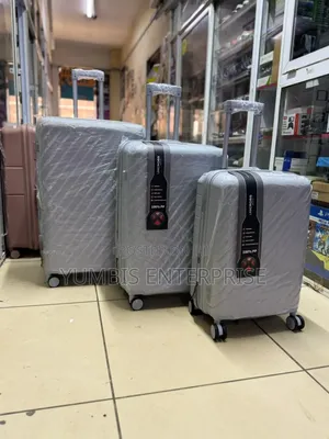 Silver Grey Side 30 Rubber Suitcase Set at 8500 Full Set