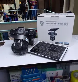 Solar Light Triple Lens 4g Camera PTZ 3 Lens Solar Street CCTV