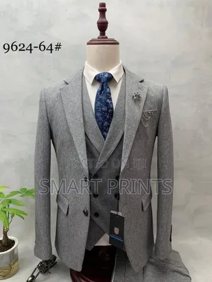 Formal Men’S 3-Piece Suit – Clean and Neat.