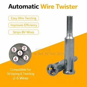 Electric Wire Twisting Tool Drill Attachment 2–5 Lines Connector