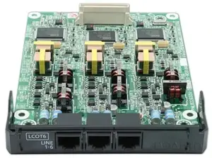 Panasonic Kx-Ns5180x 6 Port Analog Trunk Card (Lcot6)