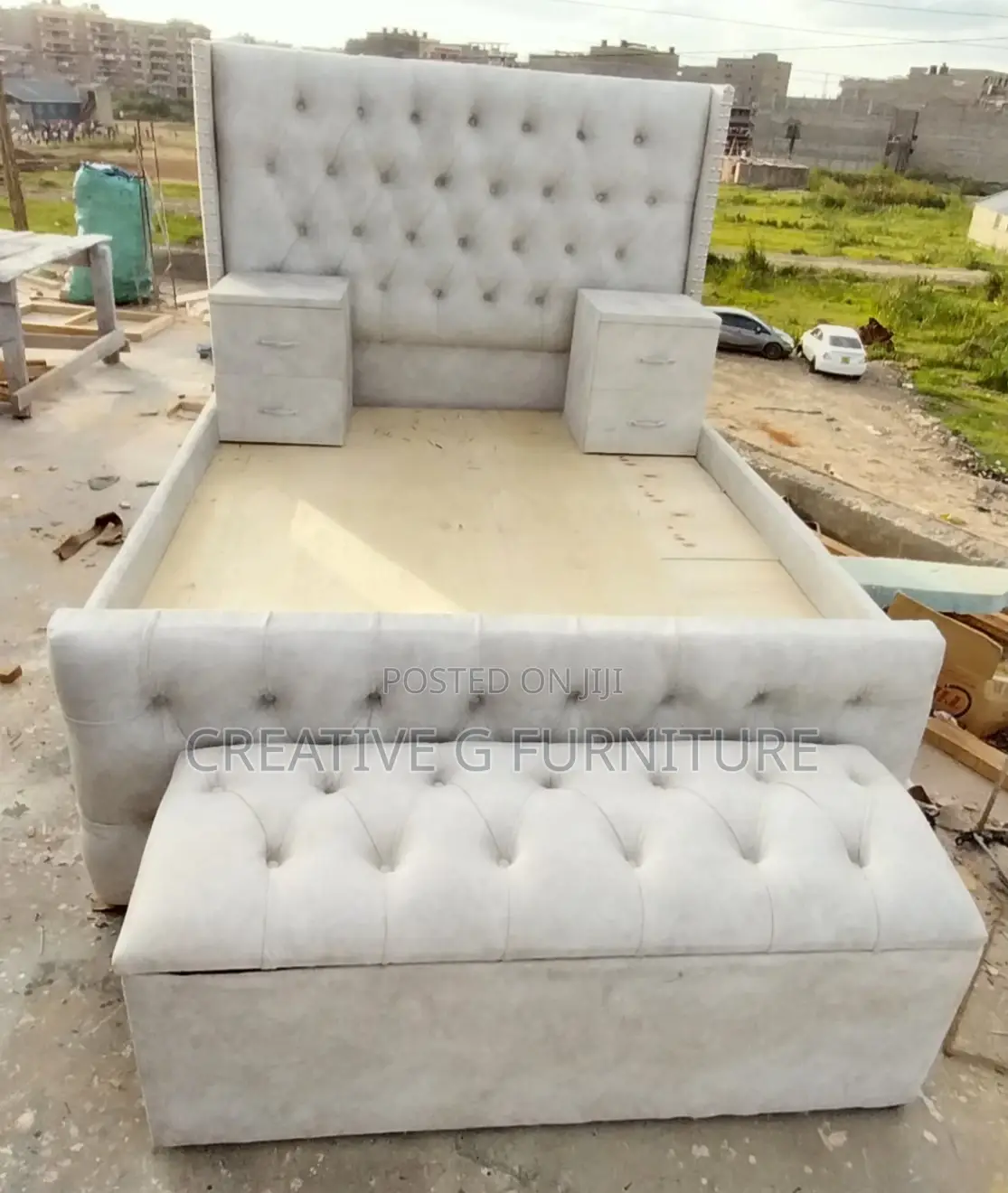 Modern Queen Size Bed