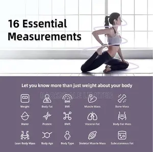 Rechargeable Smart Bmi Bluetooth Weighing Scale Digital Led Lcd App