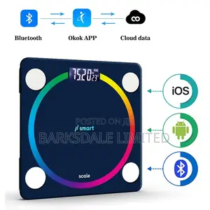 Rechargeable Smart Bmi Bluetooth Weighing Scale Digital Led Lcd App