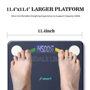 Rechargeable Smart Bmi Bluetooth Weighing Scale Digital Led Lcd App