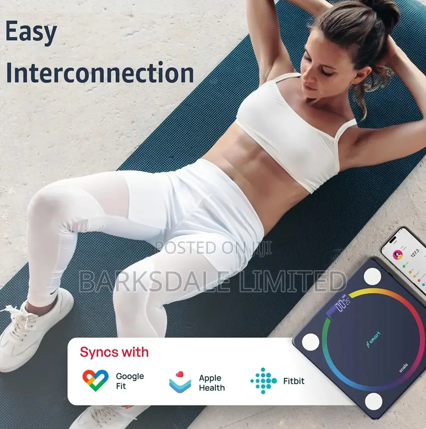 Rechargeable Smart Bmi Bluetooth Weighing Scale Digital Led Lcd App