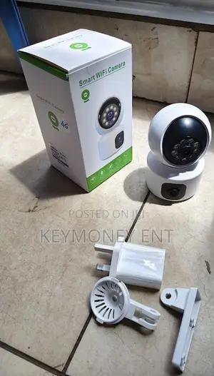 Wifi Baby Monitoring Dual Lens Smart Camera 4mp 2way Audio