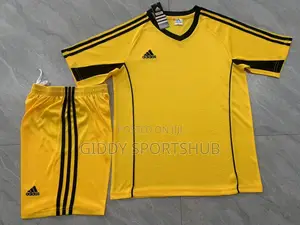 Games Uniforms Adidas Football Uniform Yellow