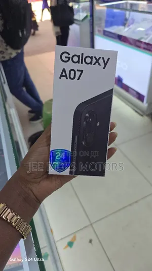 New Samsung Galaxy A07 4G 64 GB Black